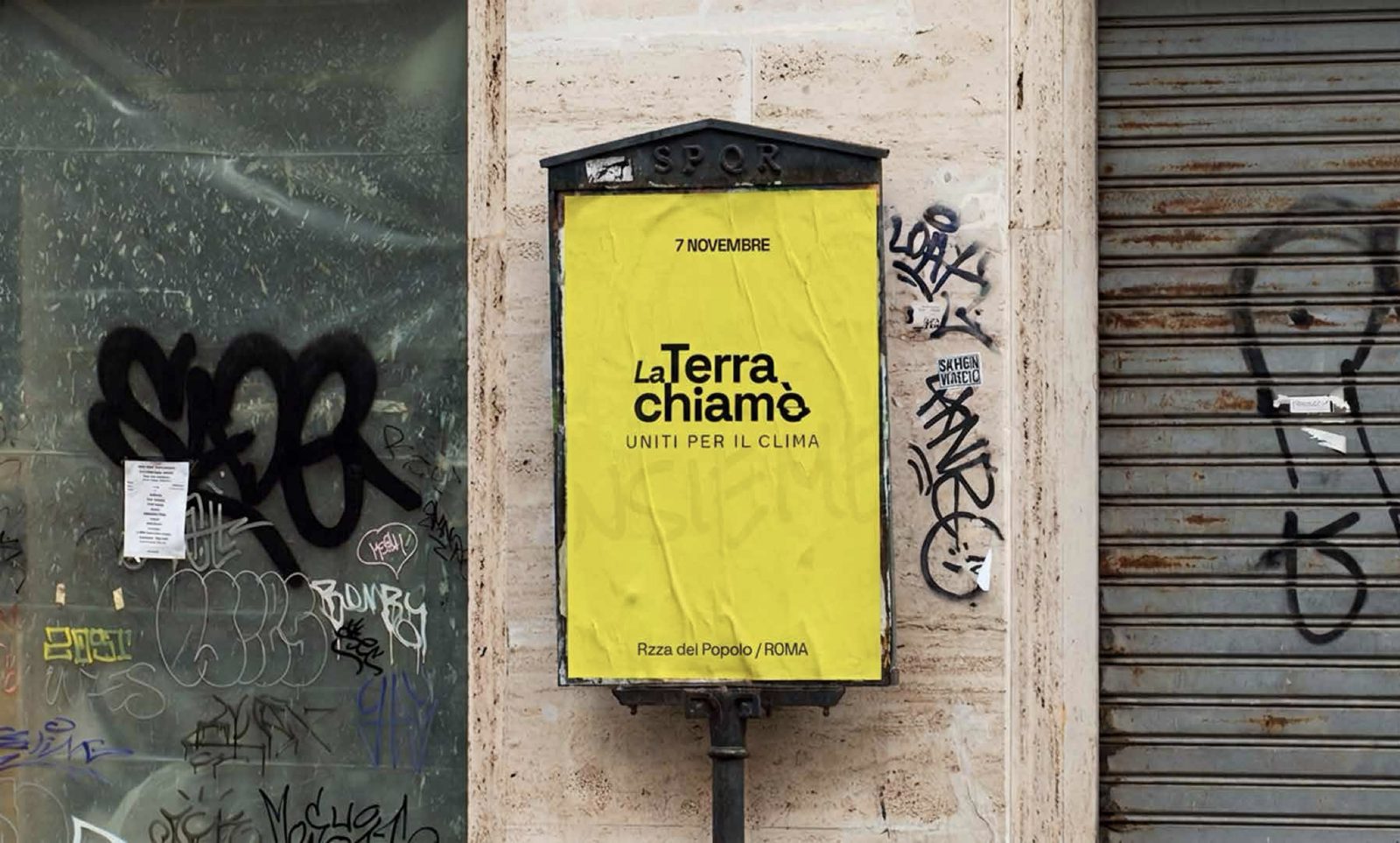 Manifesto La Terra chiamò in città